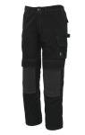 trousers with kneepad pockets black, MG310 Mascot Hardwear Lerida