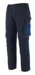 trousers with kneepad pockets blackblue/corn blue, MG340 Mascot Unique Erlangen