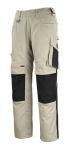trousers with kneepad pockets light khaki/black, MG340 Mascot Unique Erlangen