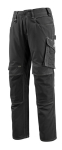 trousers with kneepad pockets black, MG270 Mascot Unique Mannheim
