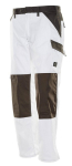 trousers with kneepad pockets white/dark anthracite, MG245 Mascot Light Temora