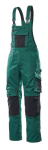 Turnbroek met kniezakken Maat groen/zwart, MG270 Mascotte Uniek Augsburg