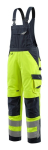 Turnbroek met kniezakken Maat geel/zwart-blauw, MG290 Mascot Safe Supreme Newcastle