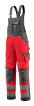 Turnbroek met kniezakken maat rood/dk antraciet, MG290 Mascot Safe Supreme Newcastle