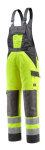 Turnbroek met kniezakken maat geel/dk antraciet, MG285 Mascotte Veilig Licht Gosford