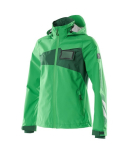 Hard Shell Jas Dames Maat grasgroen/groen, Mascotte Versnellen