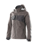 Hard Shell Jas Dames Maat donker antraciet/zwart, Mascotte Versnellen