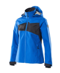 Hard Shell Jas Dames Maat azuurblauw/zwart-blauw, Mascotte Versnellen
