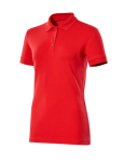 Dames polo Maat verkeersrood, MG220 Mascotte Oversteekplaats Grasse