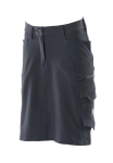 Ladies skirt black-blue, MG270 Mascot Accelerate 18147