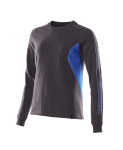 Dames sweatshirt Maat zwart/blauw, MG310 Mascotte Versnellen 18394
