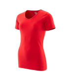 Dames T-shirt Maat verkeersrood, BW220 Mascotte Crossover Leuk