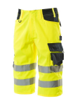 Dreiviertel Hose gelb/schwarzblau, MG290 Mascot Safe Supreme Luton