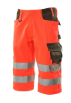 Dreiviertel Hose rot/dunkelanthrazit, MG290 Mascot Safe Supreme Luton