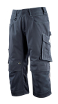 Three-quarter trousers with knee pockets black-blue, MG270 Mascot Unique Altona