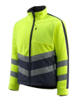 Fleece jacket yellow/black-blue, PO345 Mascot Safe Supreme Sheffield