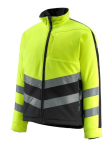 Fleece jacket yellow/black, PO345 Mascot Safe Supreme Sheffield