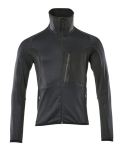 Fleece trui Maat zwart/blauw/zwart, MG260 Mascotte Gevorderd