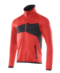 Men's fleece jumper traffic red/black, MG260 Mascot Accelerate 18003