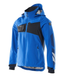 Men's hard shell jacket azure/black-blue, PO115 Mascot Accelerate