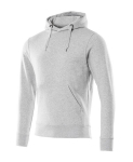 Herren Kapuzensweatshirt grau-meliert, MG340 Mascot Crossover Revel