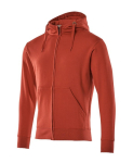Men's hooded sweatshirt red, MG340 Mascot Crossover Gimont