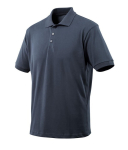 Men's polo shirt black-blue, MG220 Mascot Crossover Bandol