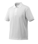 Men's polo shirt white, MG220 Mascot Crossover Bandol