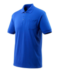 Men's polo shirt with breast pocket cornflower blue, MG180 Mascot Crossover Orgon