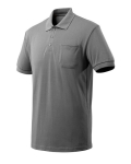 Men's polo shirt with breast pocket anthracite, MG180 Mascot Crossover Orgon