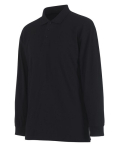 Men's polo shirt, long sleeve graphite blue, BW220 Mascot Crossover Manila