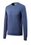 Men's knitted jumper blue-mottled, MG240 Mascot Frontline 50636