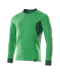 Men's sweatshirt grass green/green, MG310 Mascot Accelerate 18384