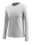 Men's T-shirt, long sleeve white, BW220 Mascot Crossover Pelham