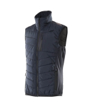 Thermisch vest Maat zwart-blauw, PO240 Mascotte Uniek