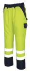 Overbroek met kniezakken Maat geel/navy, PO240 Mascotte Veilig Beeld Linz