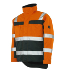 Winterjas Maat oranje/groen, PO240 Mascotte Veilig Wedijveren Teresina