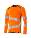 Sweater met hoge zichtbaarheid Maat hi-vis oranje/mosgroen, MG260 Mascotte Versnellen Veilig 19084