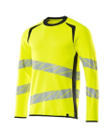 Sweater met hoge zichtbaarheid Maat hi-vis geel/zwart-blauw, MG260 Mascotte Versnellen Veilig 19084