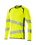 Sweater met hoge zichtbaarheid Maat hi-vis geel/zwart, MG260 Mascotte Versnellen Veilig 19084