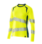 T-shirt met lange mouwen hoge zichtbaarheid Maat hi-vis MG150 Mascotte Versnellen Veilig 19091