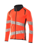 Sweater met hoge zichtbaarheid Maat hi-vis rood/zwart-blauw, MG260 Mascotte Versnellen Veilig 19184