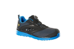 Sicherheitssandalen S1P, schwarz/kornblau, W10 Mascot Footwear Carbon F0252