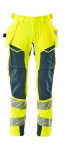 Parka hi-vis gelb/dkpetroleum, MG265 Mascot Accelerate Safe 19031