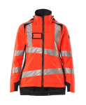 Ladies winter jacket red/black-blue, hi-vis MG210 Mascot Accelerate Safe 19045