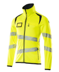 Fleece trui met hoge zichtbaarheid Maat hi-vis geel/zwart-blauw, MG260 Mascotte Versnellen Veilig 19103