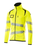 Warnschutz Fleecepullover hi-vis gelb/schwarz, MG260 Mascot Accelerate Safe 19103