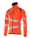 High visibility fleece jumper hi-vis red/black-blue, MG260 Mascot Accelerate Safe 19103