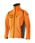 Zacht shell jack met reflecterende effecten Maat hi-vis oranje/cantraciet, MG320 Mascotte Versnellen Veilig 19202