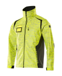 Zacht shell jack met reflecterende effecten Maat hi-vis geel/zwart, MG320 Mascotte Versnellen Veilig 19202